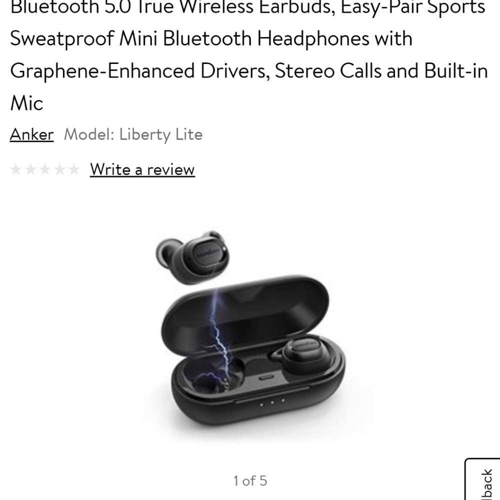Soundcore wireless earbuds